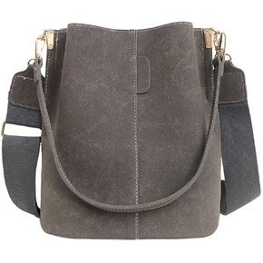 EDIWER Bucket Bag for Women Girls Designer Shoulder Bag Large Capacity Handbag Leather Crossbody Purse Casual Hobo Tote Purse