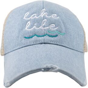KATYDID Lake Life Baseball Cap - Trucker Hat for Women - Stylish Cute Sun Hat