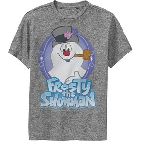 Frosty the Snowman Boys Short Sleeve Tee Shirt