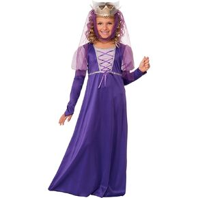 Forum Novelties Renaissance Queen Child Costume, Small , Purple