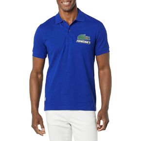Lacoste Men's Short Sleeve Minecraft Croc Polo Shirt