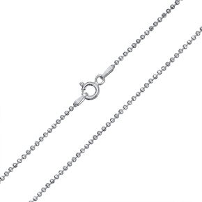 Bling Jewelry 150 Gauge .925 Sterling Silver Sparkle Diamond Cut Ball Shot Bead Chain Necklace For Women 16 18 20 24 Inch Made In Italy