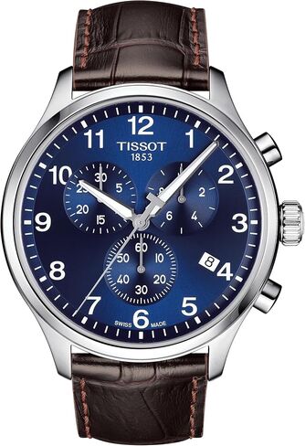Tissot Mens Chrono XL Stainless Steel Casual Watch Brown in Saudi Arabia