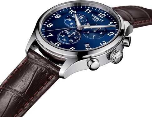 Tissot Mens Chrono XL Stainless Steel Casual Watch Brown in Saudi Arabia