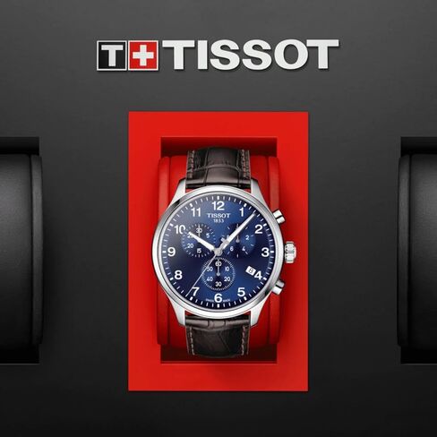 Tissot Mens Chrono XL Stainless Steel Casual Watch Brown in Saudi Arabia