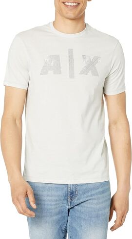 A｜X ARMANI EXCHANGE Men's Bold Logo Tee in Saudi Arabia