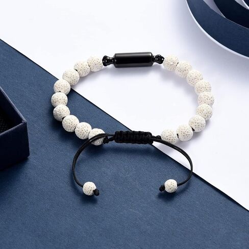 Hearbeingt Cremation Urn Bracelet for Ashes Adjustable Rope Cylinder Urn Bracelet Bangle for Ashes for Men Women Stainless Steel Memorial Keepsake Bracelet Jewelry in Saudi Arabia
