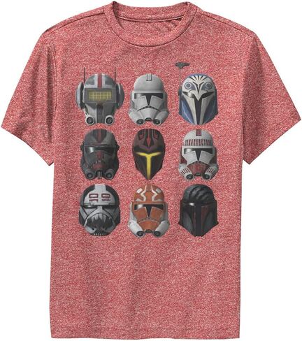 STAR WARS Wars Clone Helmets Boys Short Sleeve Tee Shirt in Saudi Arabia