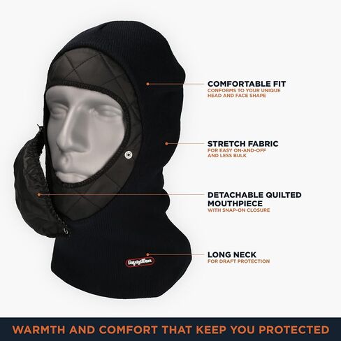 قناع RefrigiWear الحراري المتماسك – قناع وجه بالاكلافا مع قطعة فم قابلة للإزالة in Saudi Arabia