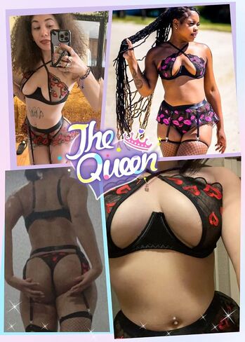 EVELUST Womens Sexy Lips Embroidery Lingerie - Underwire Top Cut Out Bra Thong Mesh Garter Belt 3 Pcs Set in Saudi Arabia