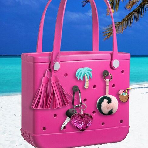 5 قطع من ملحقات حقيبة بوج، حامل مفاتيح لحقيبة بوج، إدراج حلقة تسلق حامل سلسلة المفاتيح سحر تنظيم الأشياء الثمينة in Kuwait