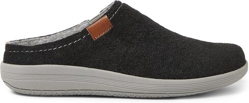 Dearfoams Women's Original Comfort Gianne Mule, Black, 7.5 in Saudi Arabia