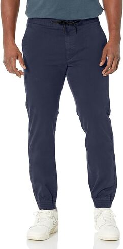 HUGO mens Slim Fit Cuffed Drawstring Trousers Casual Pants in Saudi Arabia