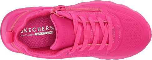 Skechers Girl's Uno Lite-neon Zip Sneaker in Saudi Arabia