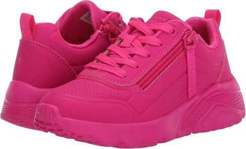 Skechers Girl's Uno Lite-neon Zip Sneaker in Saudi Arabia