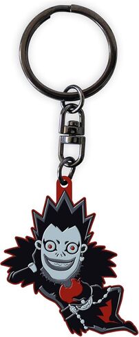 ABYSTYLE - DEATH NOTE Ryuk PVC Keyring, Black, H. 4,8 cm x L. 4,1 cm in Saudi Arabia