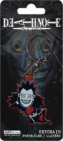 ABYSTYLE - DEATH NOTE Ryuk PVC Keyring, Black, H. 4,8 cm x L. 4,1 cm in Saudi Arabia