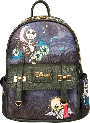 Wondapop Nightmare Before Christmas 11" Vegan Leather Fashion Mini Backpack in Saudi Arabia