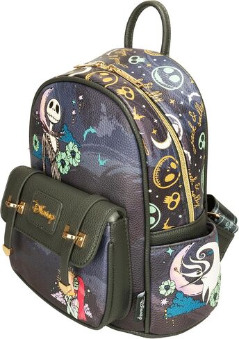 Wondapop Nightmare Before Christmas 11" Vegan Leather Fashion Mini Backpack in Saudi Arabia