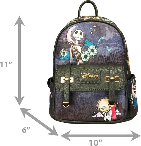 Wondapop Nightmare Before Christmas 11" Vegan Leather Fashion Mini Backpack in Saudi Arabia