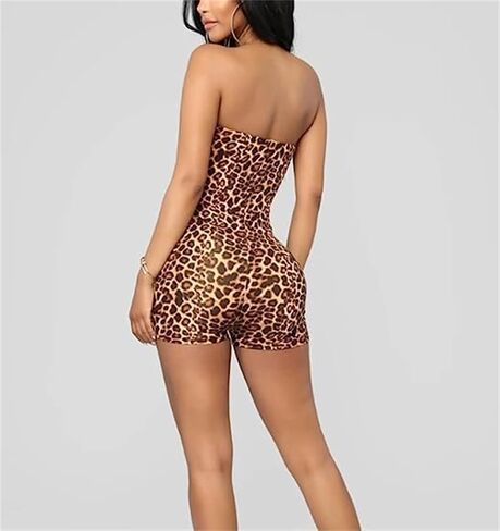 المرأة مثير حمالة Bodycon قصيرة ارتداءها Playsuit حمالة صديرية دائرية رومبير قطعة واحدة بلون بذلة السراويل الزي in Kuwait