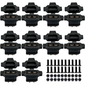 10PCS XT90NE-F XT90E-F Female Head Plug Gold-Plating Connector with PVC Protective Sleeve Dust Cap for RC Drone Power Battery Welding Connect Adapter (XT90E-F)