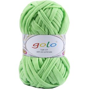 غزل golo للحياكة اليدوية، غزل التي شيرت، غزل القماش للمبتدئين، غزل القماش