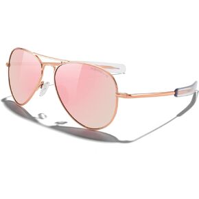 MERRY'S Classic Aviator Military Polarized Sunglasses for Men or Women S8562