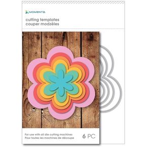Momenta Small Nested Flower Dies - 6 pc