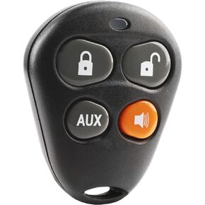 Replacement for Viper Python Avital Hornet Automate 4-Button Keyless Entry Remote EZSDEI474V (Orange)