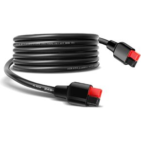 Solar Extension Cord 14AWG 30A Solar Connectors Extension Cable for Anderson Connector, Compatible with GZ Yeti /G500 Explorer 1000 Solar Generator and for Renogy, Boulder 200 Solar Panels 30Ft