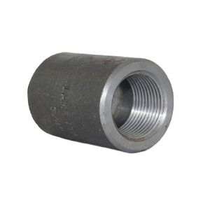 Carbon Steel A105 Forged Pipe Coupling Fitting, 3/8" NPT Female x 3/8" NPT Female 3000 psi