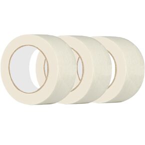 Masking Tape 2 inch Wide 3 Pack, Painting Tape for General Purpose Use, 2 inches x 55 Yards x 3 Rolls, 165 Yards in Total