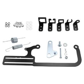 304147 EZ-EFI Cable Mount Kit Carburetor Throttle Cable Mount Bracket Adjustable for Automatic Transmission TV Cables and for GM 700R4 Transmissions Throttle Bracket