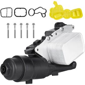 استبدال 11428585235 طقم تجميع مبيت مرشح التدفق العالي لزيت المحرك مناسب لسيارات BMW i8 X1 X2 1.5L 2L 2014 2015 2016 2017 2018 2019، لميني كوبر كلوبمان كونتريمان 1.5L 1.6L 2L in Kuwait