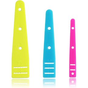 NX Garden 2 Sets 3 Pcs/Set Color Threaders ABS Plastic Elastic Band Threader DIY Clothing Sewing Accessories
