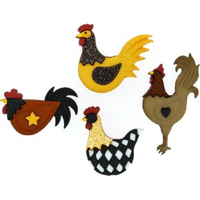 Dress It Up 8295 Buttons, Hen House
