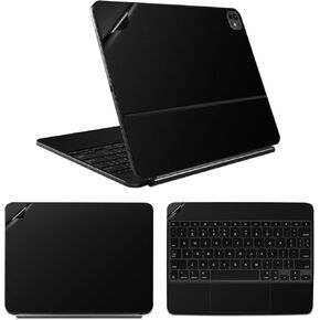 IMMOENUC 3-in-1 Tablets Skin Sticker Decals for 2024 iPad Pro M4 (A2836/A2837) Magic Keyboard 11 inch Full Body Protective case Vinyl Durable Materials wrap Cover Self-Adhesive,Pre-Cut（Black） in Kuwait