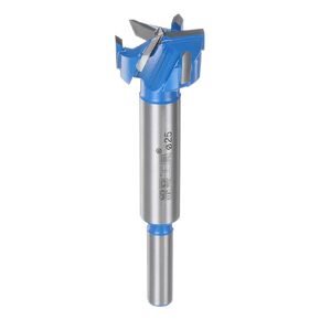 Forstner Drill Bit 35mm (1-3/8") Upgraded 3-Cutter Tungsten Carbide Forstner Bit Opener for Hinge Wood Hole Drilling Woodworking
