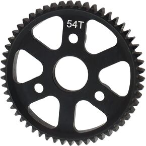 Harden Steel 52T Spur Main Gear Compatible with 1/10 Traxxas Slash 4X4 2WD Stampede Rustler 6842 RC Car Upgrade Parts (52T)