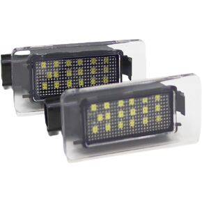 2PCS License Plate Light Compatible with 2019 2020 2021 2022 2023 Nissan Altima Sentra Versa Rogue 26510-8990E