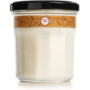السّيدة. MEYER'S CLEAN DAY، شمعة الصويا المعطرة للعلاج بالروائح، وقت احتراق 35 ساعة، مصنوعة من شمع الصويا والزيوت العطرية، عصير التفاح، 7.2 أونصة