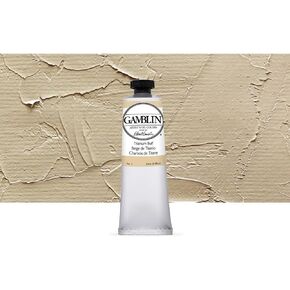 Gamblin Artist Oil Color - Titanium Buff 37 ml Tube