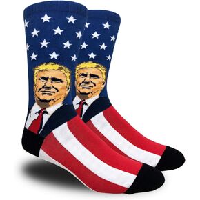 Men's President Donald Trump Trouser Dress Socks