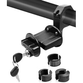 Fuel Tank Mount with lock for 3L 5L Fuel Tank Barrel, Compatible with UTV ATV Trucks Motorcycles Off-road Vehicles SUV Boat, Fuel Tank Cans Holder 1.4in 1.75in 2in Roll Bar
