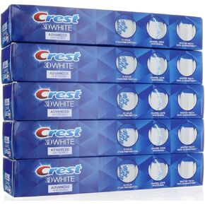 Crest 3D White Advanced Whitening Fluoride Toothpaste