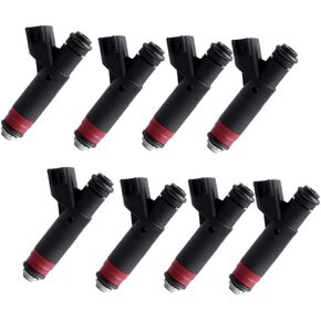 Injectors,cciyu 2 Hole Fuel Injectors Set fit for 2001 2002 2003 for Dodge Dakota for Durango 2002 2003 for Dodge for Ram 1500 2001 2002 for Jeep Grand for Cherokee 4.7L 53032145AA Injector,8 Pieces