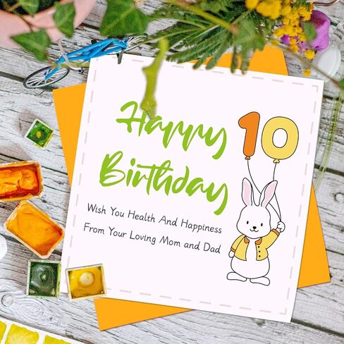 GLOBLELAND Happy Birthday and Number Clear Stamp 2024 Rabbit Silicone Clear Stamp Memorial Day Rubber Stamp for Scrapbook Journal Card Making 4.3x5.8inch in Saudi Arabia