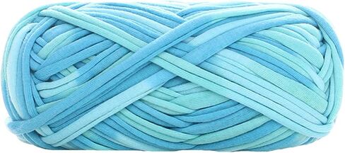 2 Pack of Colorful Knitting Yarn Fabric Crochet Cloth T-Shirt Yarn for DIY Knitted Fabric Art Basket Bag 200g in Saudi Arabia