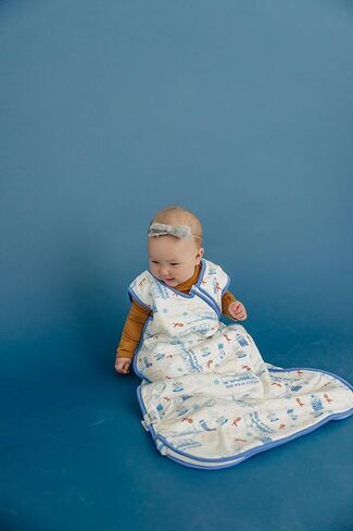 Copper Pearl Sleep Sack: Warm and Cozy Baby Bag in a Variety of Trendy Designs, Safe Alternative to Blankets, Sleeveless Baby Sleep Sack Swaddle Sizes Newborn to 24 Months - A Christmas Story in Saudi Arabia